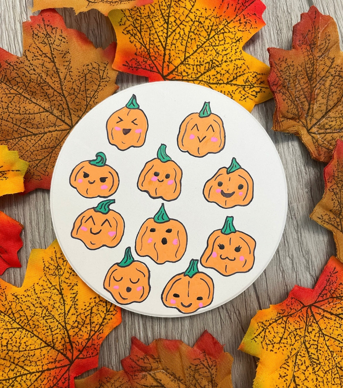 Pumpkin Patch Coaster